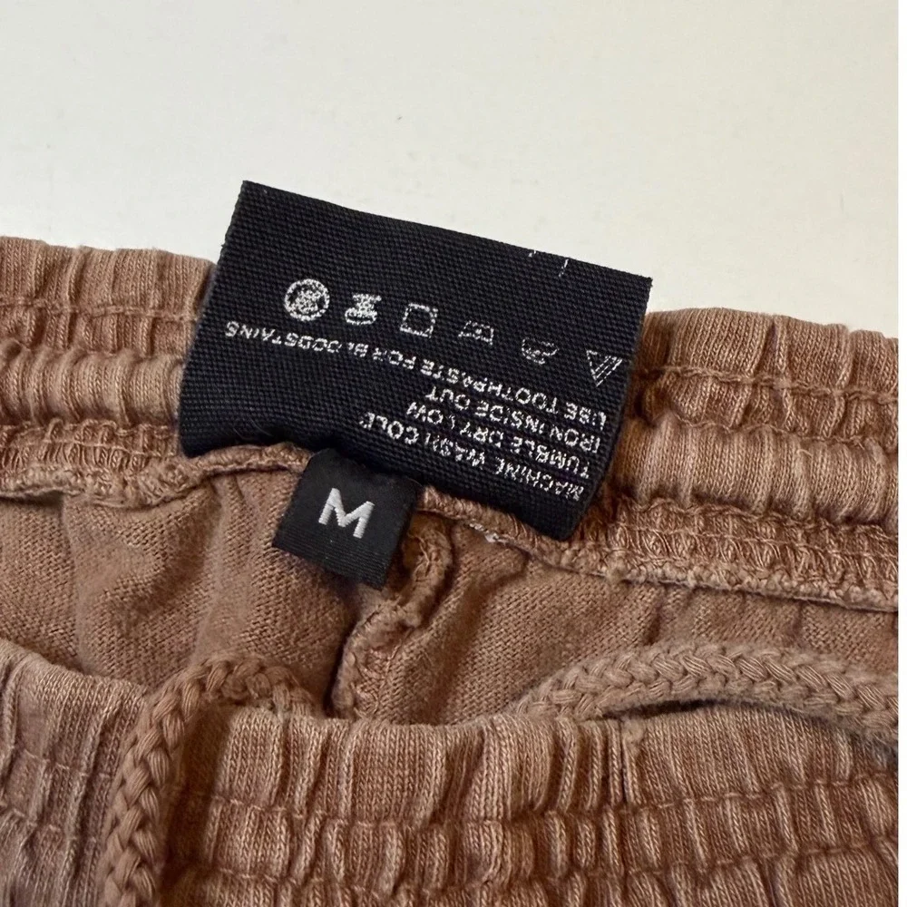 Half-Evil 333 Sweat Shorts Mens Medium Brown Streetwear